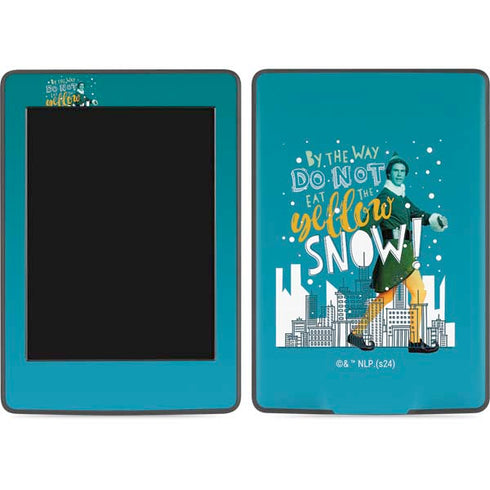 Elf Buddy Don’t Eat Yellow Snow Amazon Kindle Skin